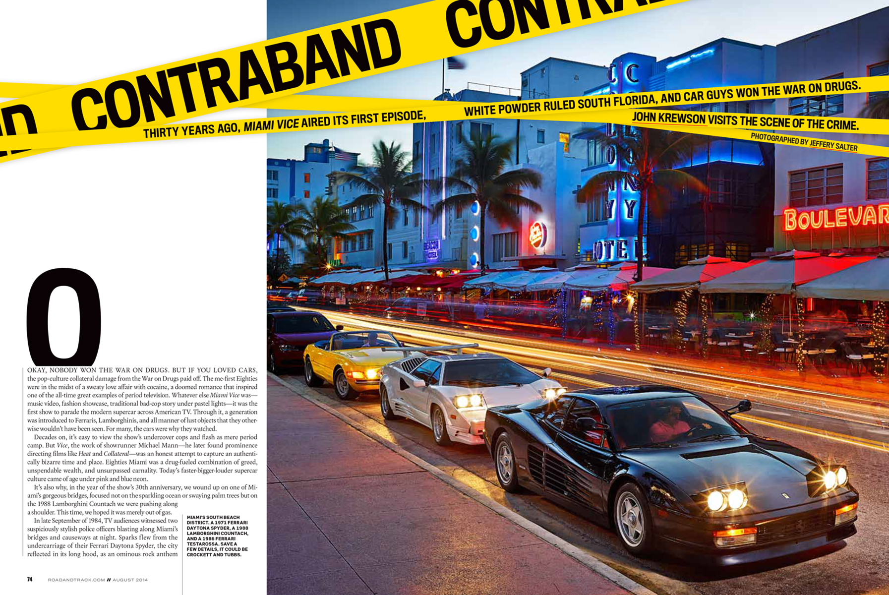 Miami Vice |  Cars  | Miami  photographer Jeffery Salter