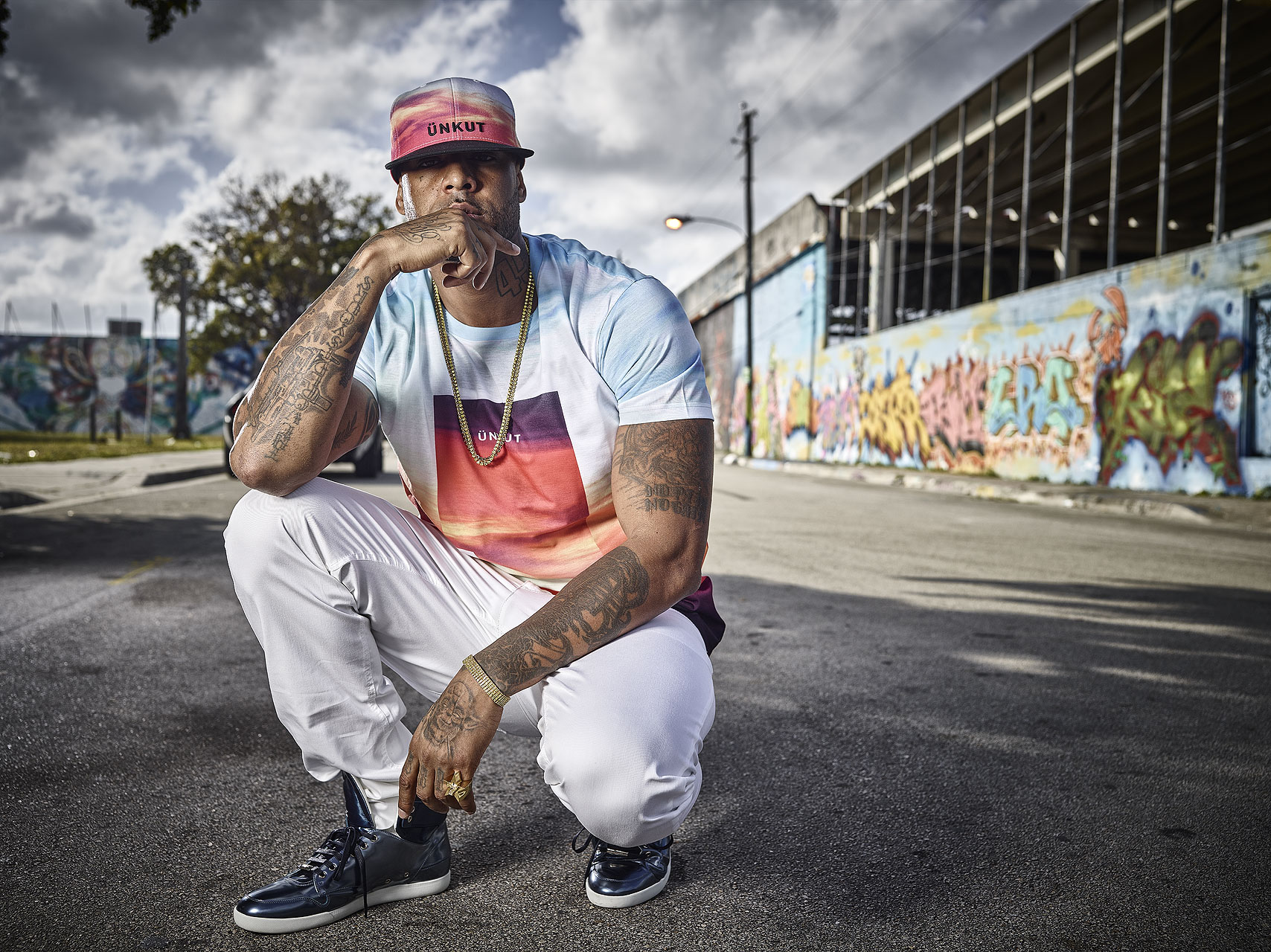 Booba | French Rapper |  Miami Celebrity Portrait Photographer  |  Jeffery Salter  Miami based Advertising photographer