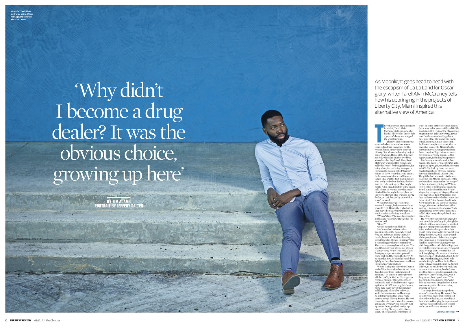 Moonlight | Tarell Alvin McCraney | Miami_Advertising_photographer_Jeffery_Salter_lifestyle_portrait_Cover