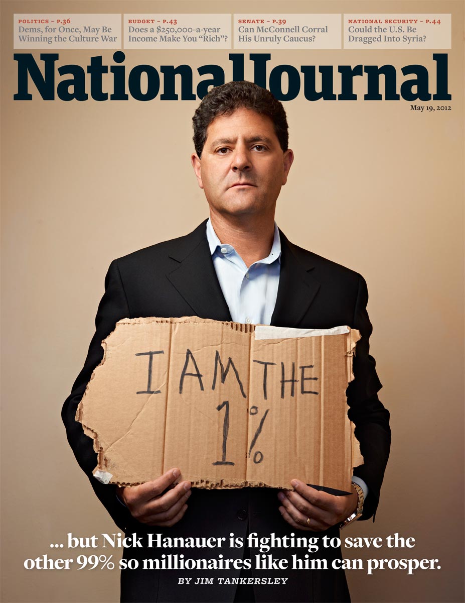 Nick Hanauer  | National Journal  |  Miami based photographer Jeffery Salter
